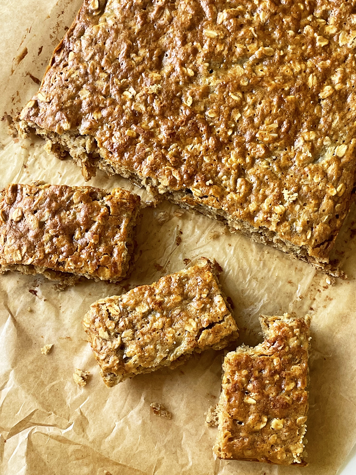 Oatmeal Banana Breakfast Bars